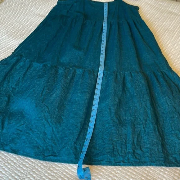 Linen tank maxi dress - Picture 6 of 9